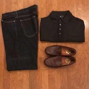 Jcrew men’s long sleeve polo